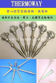 實(shí)心挖管型熱電偶與熱電阻的特性與應(yīng)用解析
